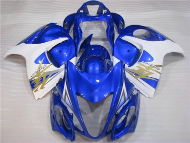 Blu Bianco ABS Kit Carenatura Suzuki GSXR 1300 Hayabusa 08-19