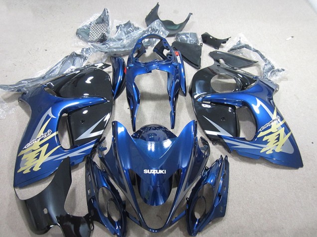 Blu Bianco Oro Decal Carene Suzuki GSXR 1300 Hayabusa 08-19